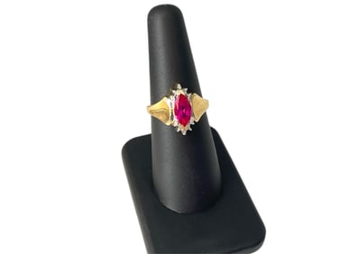 10kt Gold Dinner Ring