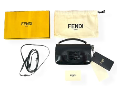New Fendi Baguette Rectangular Mini Bag