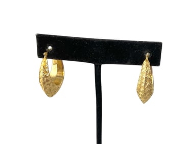 Pair of 14kt Yellow Gold Earrings