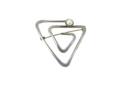 Sterling Silver Brooch