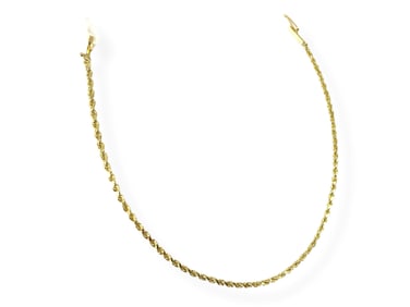 Long 14k Rope Bracelet