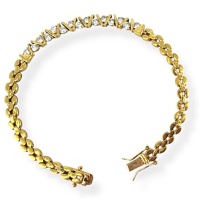 Lovely 8î Long DiamantÈ Bracelet