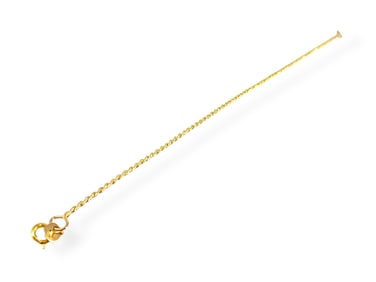 Little 14k y/g Chain Bracelet