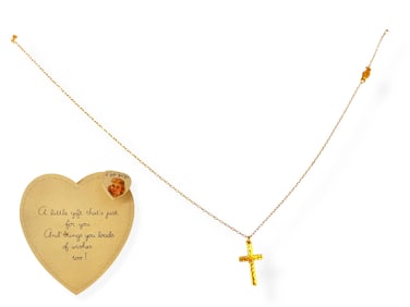 Vintage Kiddie Kraft Necklace (10kt) In The Original Packaging