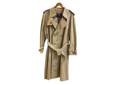 Mens Burberrys Trench Coat 23î underarm to underarm