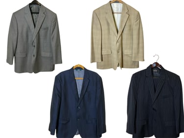 (3) Suit Jackets + (1) Suit Set