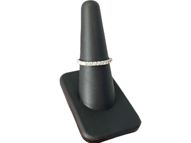 14kt White Gold Diamond Eternity Band