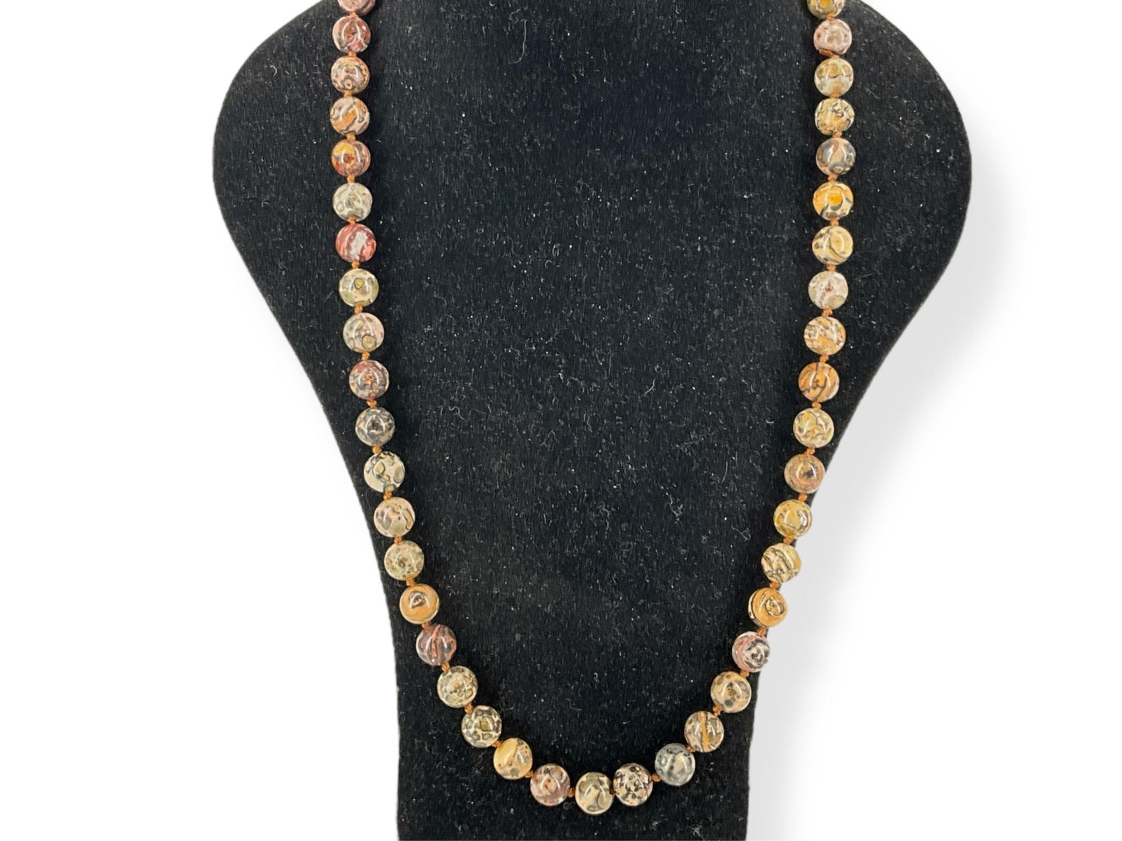 Jasper Stone Beads Necklace (1 of 5)