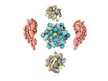 Vintage Rhinestones Stone Accessories