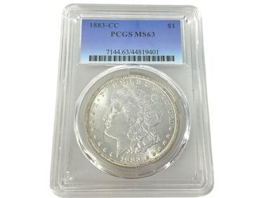 1883-CC Morgan Silver Dollar Coin
