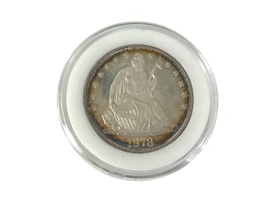 1878-P U.S. Seated Liberty Silver Half Dollar Coin