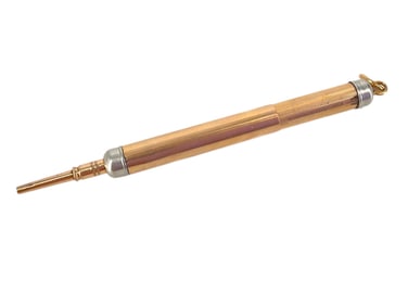 Vintage Telescoping Pencil in Gold and Platinum by Fairchild