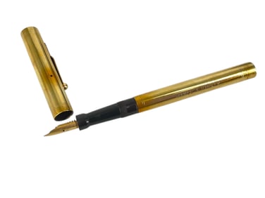 14k y/g Fountain Pen Patented 1915 - Mabie Todd Nib