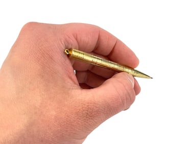 Small Vintage Retractable Pencil in 14k Yellow Gold