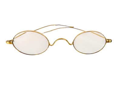 Antique Spectacles with 14k y/g Frames