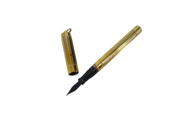 Vintage Small Nib Pen in 14k Yellow Gold