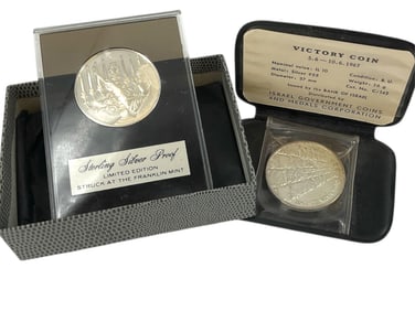 Sterling Silver Round and Silver Victory Coin