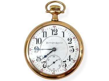 Vintage Burlington Special Pocket Watch