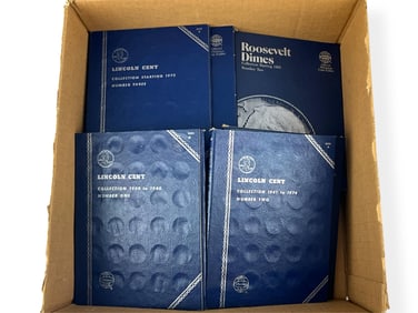 Fifteen Assorted U.S. Coin Albums with Contents