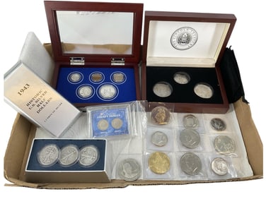 Assortment of U.S. Coins and Tokens