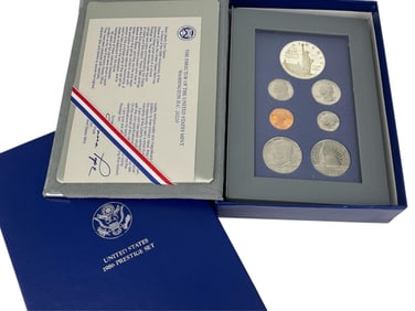 U.S. 1986 Prestige Coin Set