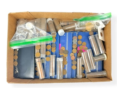 Coins Albums, Loose Coins, Proof Sets, Foreign Coins + Token