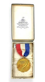 In the Original Box - Vintage Fancy Diving Medal