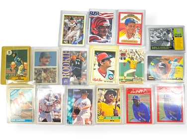 16 Collectible Sports Cards