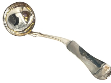 OHIO Coin Silver Ladle by Duhme & Co (Circa 1850-1890)