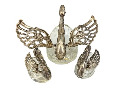 Silver-Plated Salt Cellars