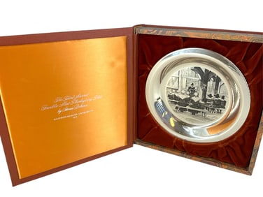 Thanksgiving Prayer Sterling Silver Plate