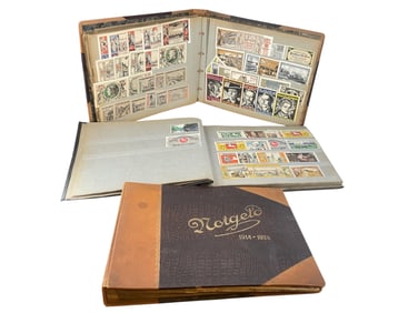 German Notgeld Albums with Contents