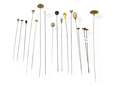 Hatpin Fun: 17 Vintage Hatpins