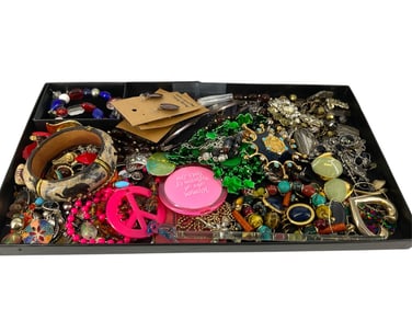 Large Tray of Fashion Jewelry