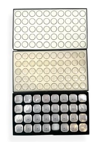 Three Trays for Gemstone Storage