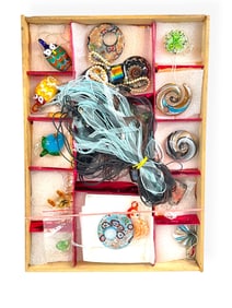 Assortment of Glass Pendants