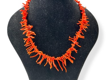 Natural Branch Coral Necklace