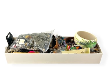 Brooches, Necklaces, Fox Themed Items, Peacock Motif Bangle, Mosaic Box, Copper Cuff Bracelet,