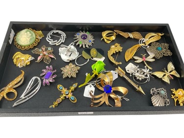Assortment of Brooches and Pendants