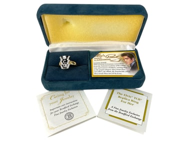 "TCB" Elvis Presley Ring from The Bradford Exchange - Never Worn In the Original Box