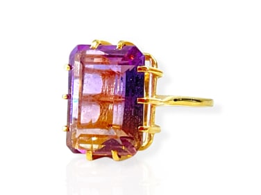 14k y/g Ametrine Ring