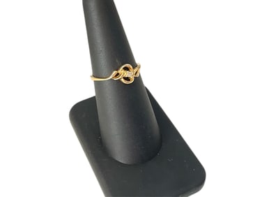 10kt Yellow Gold and Diamond Ring
