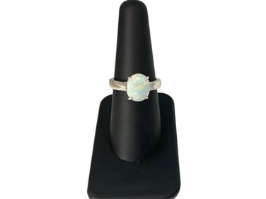 Coober Pedy Natural Opal Ring