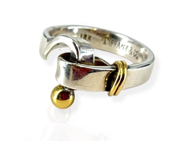 Vintage Tiffany & Co. Love Knot/Hook & Eye Ring