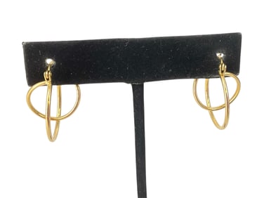 Pair of 14kt Yellow Gold Earrings