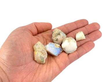 (5) Loose Raw Uncut Opals (158.6ct - Actual Weight)