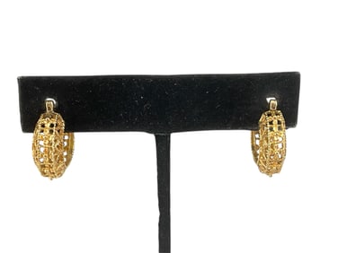 14kt Yellow Gold Earrings