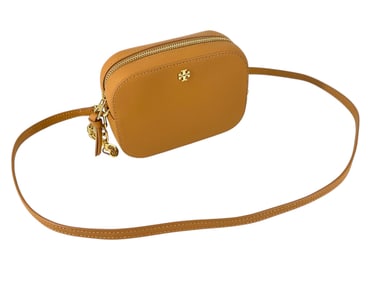 Branded "TORY BURCH" Small Crossbody Bag in Caramel Color - Great Condition