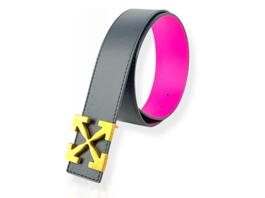 A Reversible Arrow Belt from the "OFF-WHITE" Brand