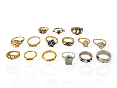 Fifteen Fun Fashion Rings